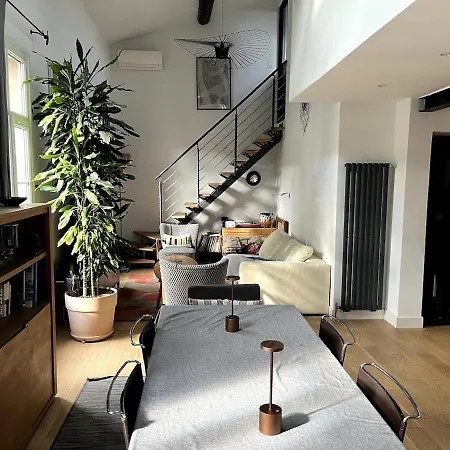 Appartement Loft, Terrasse, Montpellier, Quartier Carre Du Roi, Arceaux, Montpellier